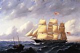 Whaleship 'Twilight' of New Bedford by William Bradford